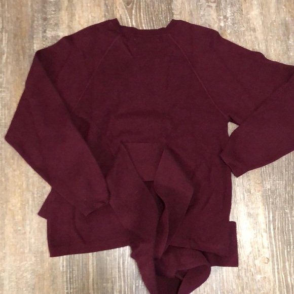 Ba&sh Paris Hannah Bordeaux Lady Pullover Sweater - Picture 6 of 7